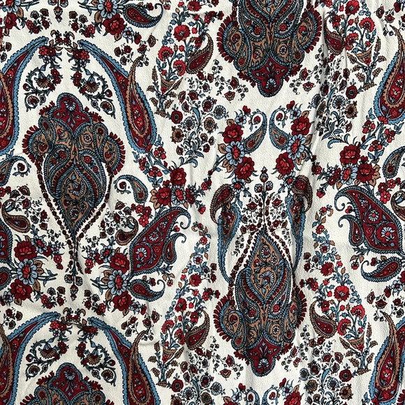 H&M Women's Paisley, Tunic top, Size US 6 - Picture 3 of 8